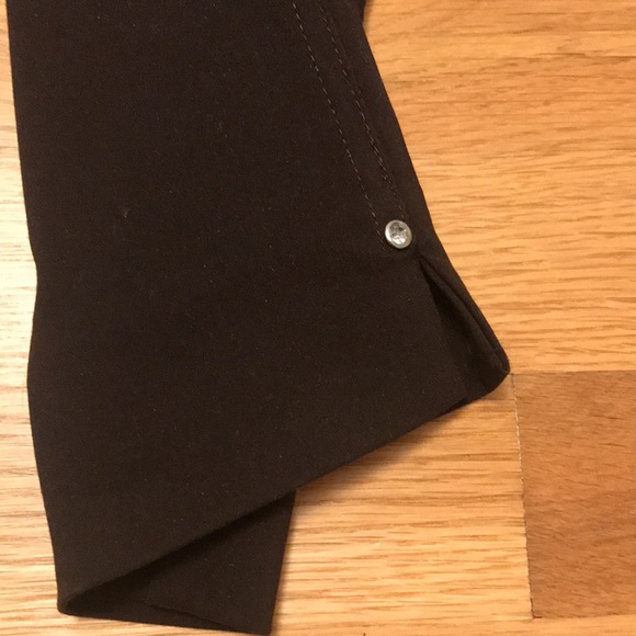 NWT Macy’s Style and Co Mid Rise Ankle Brown Pant - Picture 5 of 5